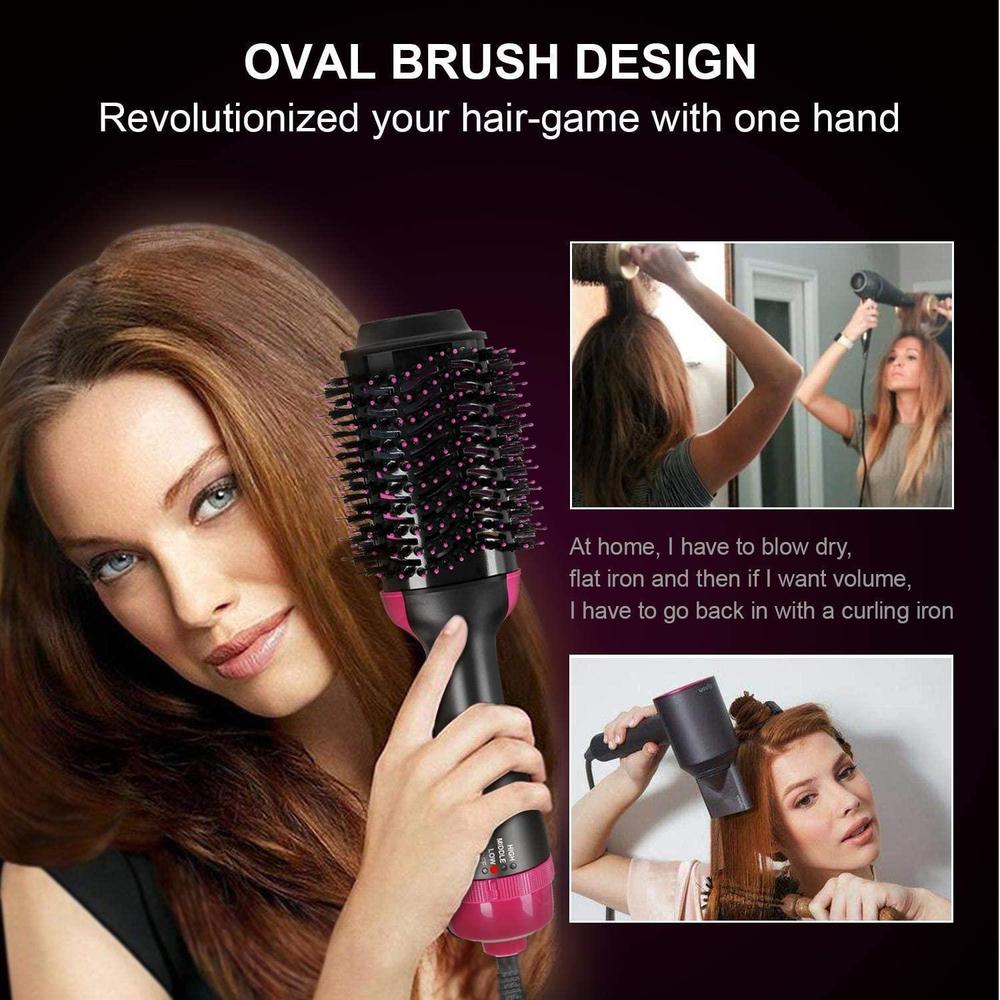 One-Step Hair Dryer & Volumizer – 3-in-1 Hot Air Brush